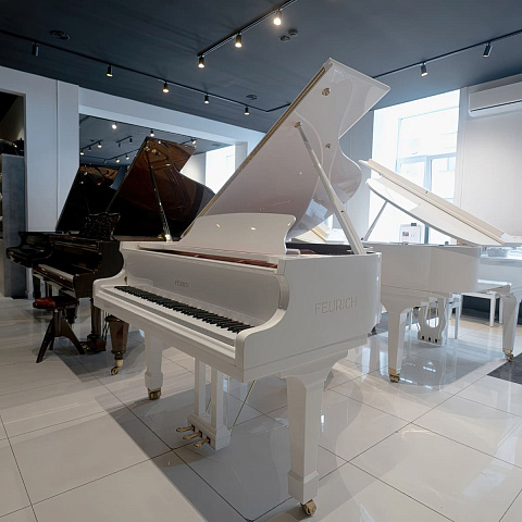 Рояль Feurich мод. 179 (BU) белый, полированный Рояль Feurich мод. 179 (BU) белый, полированный