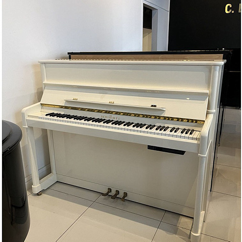 Пианино Schimmel Classic C120 Tradition (BU) белое, полированное, цифровая система PianoDisc. Пианино Schimmel Classic C120 Tradition (BU) белое, полированное, цифровая система PianoDisc.