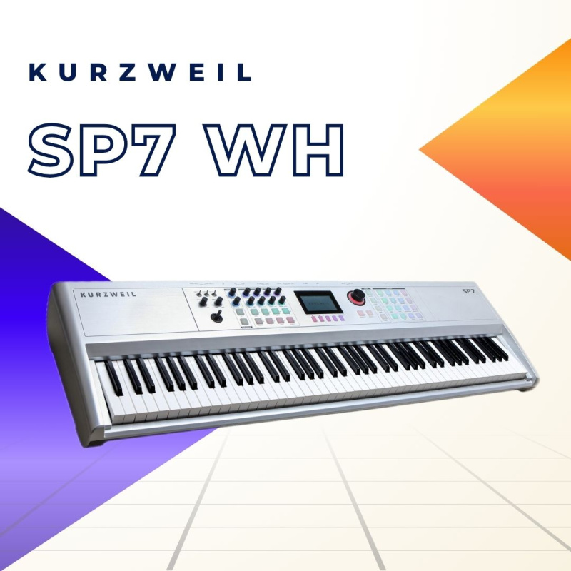 Цифровое сценическое пианино Kurzweil SP7 WH