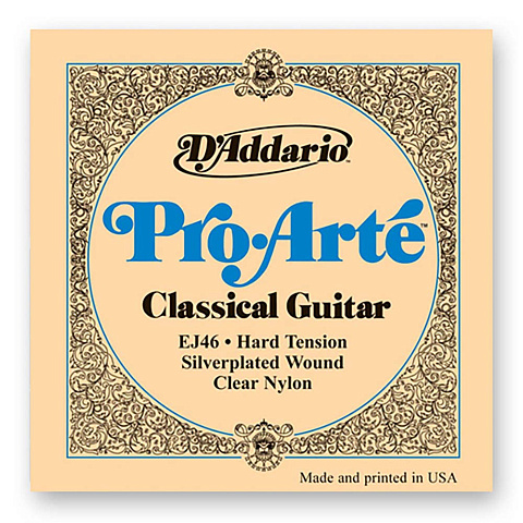 Струны для классической гитары D'Addario Pro-Arte EJ46 Hard (6 шт)