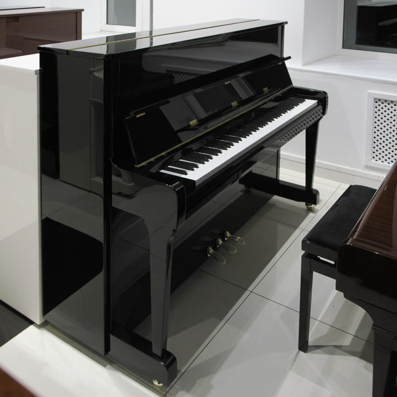 Пианино Pleyel P125 черное, полированное