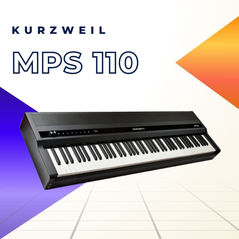 Цифровое пианино Kurzweil MPS110 черное