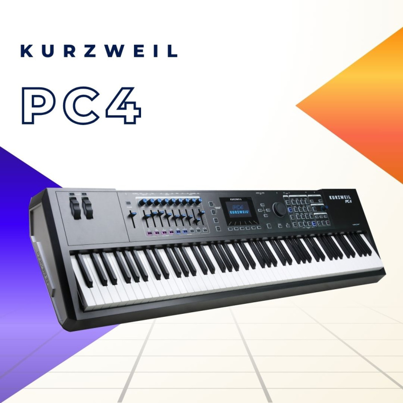 Синтезатор рабочая станция Kurzweil PC4, 88 клавиш