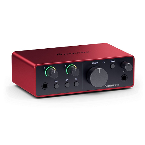 Звуковая карта Focusrite Scarlett Solo 4th Gen